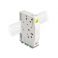Delock kuituliitäntälaatikko DIN-kiskoon splice holder 2 x LC Duplex