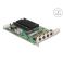 Delock PCIe x4 - 4 x M12 8-pin X-code Gigabit LAN PoE+ verkkokortti
