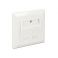 Delock Keystone Wall Outlet 2 port
