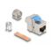 Delock Keystone moduli RJ45 Jack Cat.8.1 työkaluton