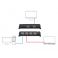 Delock DisplayPort 1.4 kytkin 8K 2 x 2 DisplayPort in - 1 x 2 DisplayPort out