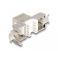 Delock Keystone moduli RJ45 -liitin - LSA Cat.6A työkaluvapaa sinisellä pölysuojalla