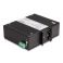 Delock Industrial Gigabit Ethernet kytkin 8-Port RJ45 + 2-Port SFP DIN-kiskoon