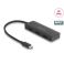 Delock USB-C (DP Alt Mode) - 3x HDMI splitteri MST 4K 60Hz
