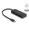 Delock USB-C (DP Alt Mode) - 3x Displayport splitteri MST 4K 60Hz