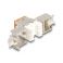 Delock Keystone RJ45 liitin LSA Cat.6A työkaluton oranssi 10kpl