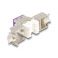 Delock Keystone RJ45 liitin LSA Cat.6A työkaluton violetti 10kpl