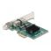 Delock PCI Express x1 - 2 x RJ45 Gigabit Broadcom verkkokortti