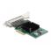 Delock PCI Express x4 - Gigabit 4 x RJ45 Broadcom verkkokortti
