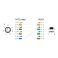 Delock M12 8-pin A-coded uros - RJ45 uros PUR (TPU) 1 m