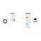 Delock M12 4-pin D-coded - RJ45 PVC 2m