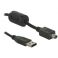 Kamerakaapeli USB2.0 A - 8-pin Nikon 1,8m
