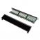 Kytkentäpaneeli Cat6 24-Port 19" UTP musta