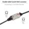 RJ45-liitin Cat.6A 10G, 360° täysin suojattu, sopii teollisuuskäyttöön