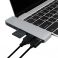 Telakointiasema USB 3.2 Gen 1, 7-port, PD, hopea/musta