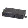 Teollisuushub USB 3.0, 7-porttinen 5 Gbps, 10 W, musta