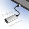 USB-C/M 3.2 Gen 1 - RJ45/F, 5 gigabitin Ethernet-sovitin, Full Duplex