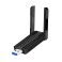Wi-Fi 6E 5,8 GHz:n USB-sovitin, jopa 1201 Mbit/s, 4 dBi:n antenni, hotspot-toiminto